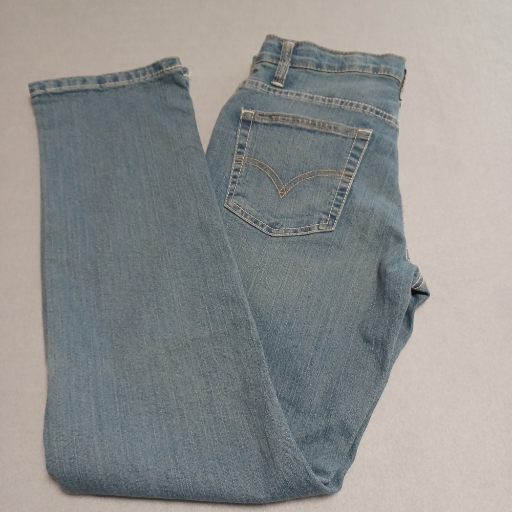 Levis Boys 511 Slim‎ Flex Stretch Jeans West Lake Blue Size 14 NWT 97E227-M5M